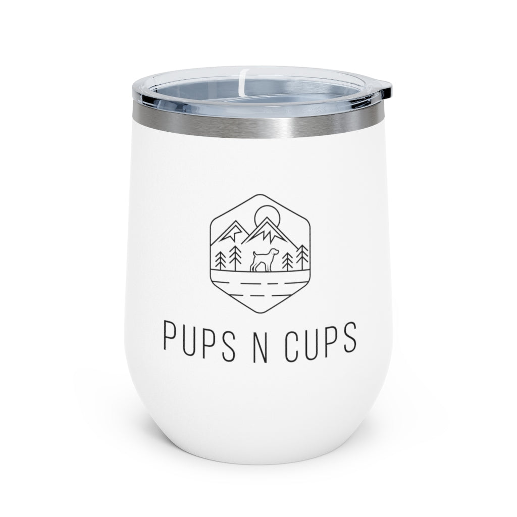 Pups N Cups Insulated Wine Tumbler